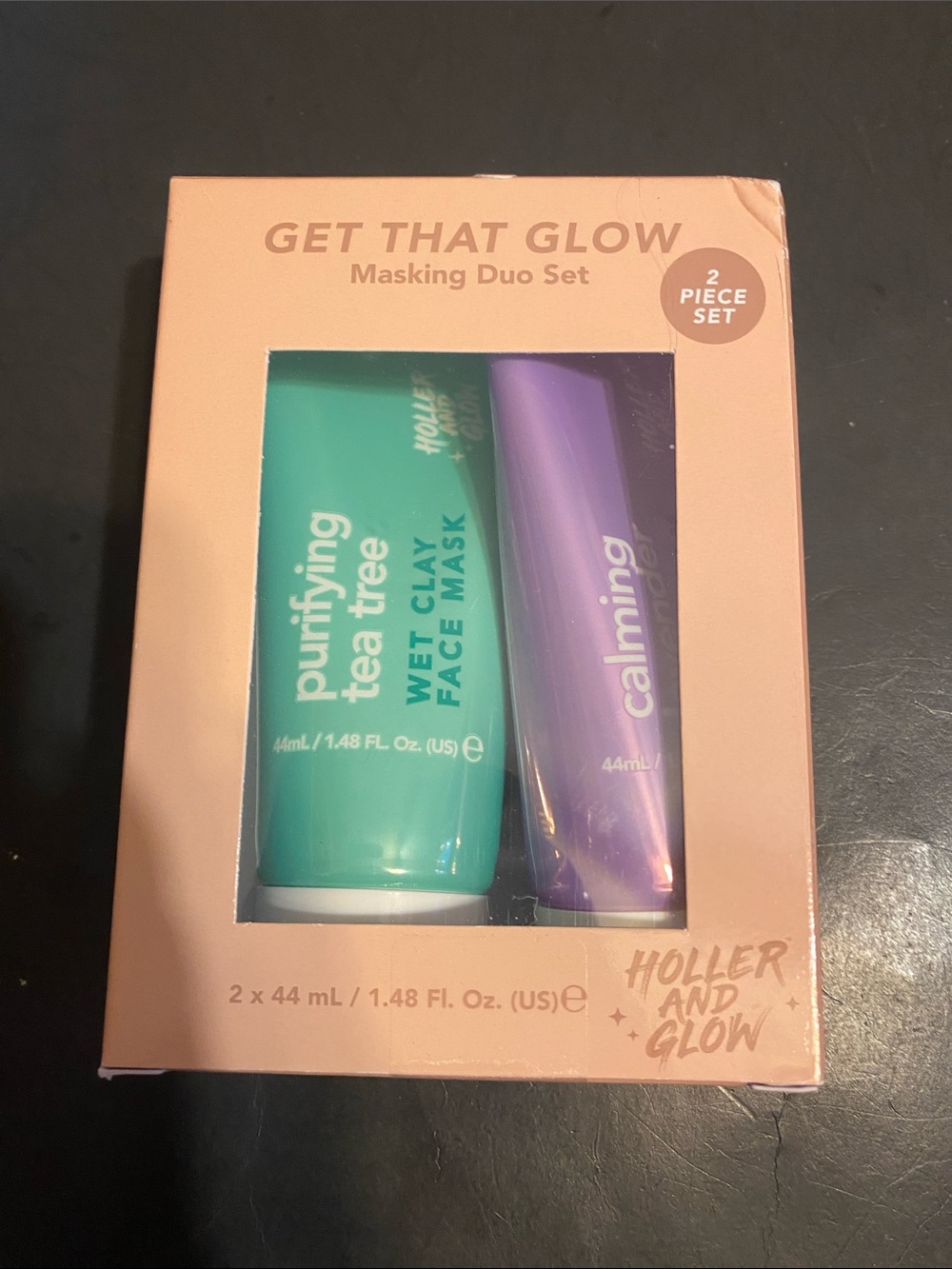 Get That Glow Masking Duo Set — Teal & Purple